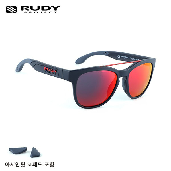 루디프로젝트 RUDY PROJECT/스핀에어 59 블루 네이비 매트/멀티레이저 레드 SP593847-0000/SPINAIR 59 MULTILASER RED